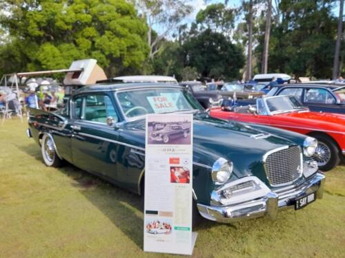 Studebakers on display at Redland City Australia Day Event